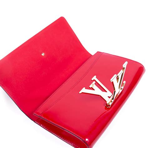 louis vuitton vernis louise clutch|louis vuitton monogram clutch.